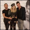 Madonna attends the Mert & Marcus exhibition