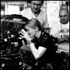 Madonna on the set of W.E.