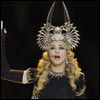 Madonna performing at the Super Bowl