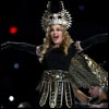 Madonna performing at the Super Bowl