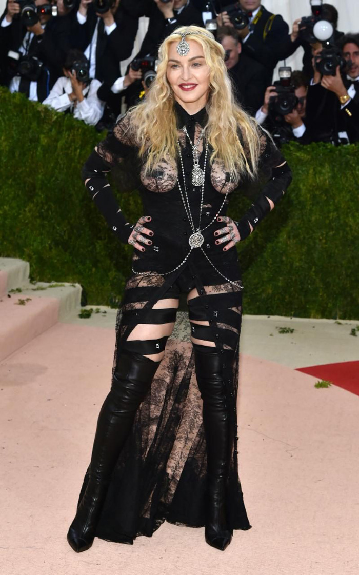 Madonna Gets Racy With Louis Vuitton
