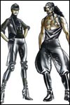 Confessions Tour - Costume sketch by Jean-Paul Gaultier (Equestrian segment)