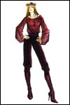 Confessions Tour - Costume sketch by Jean-Paul Gaultier (Bedouin segment)