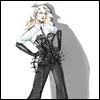 A Jean Paul Gaultier look for Madonna's “Vogue” number