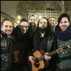 Our gang posing with Monte Pittman after the surprise performance at Place de la République
