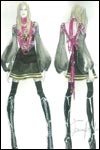 Sticky & Sweet Tour (Gypsy segment) - Costume sketch by Ricardo Tisci (Givenchy)